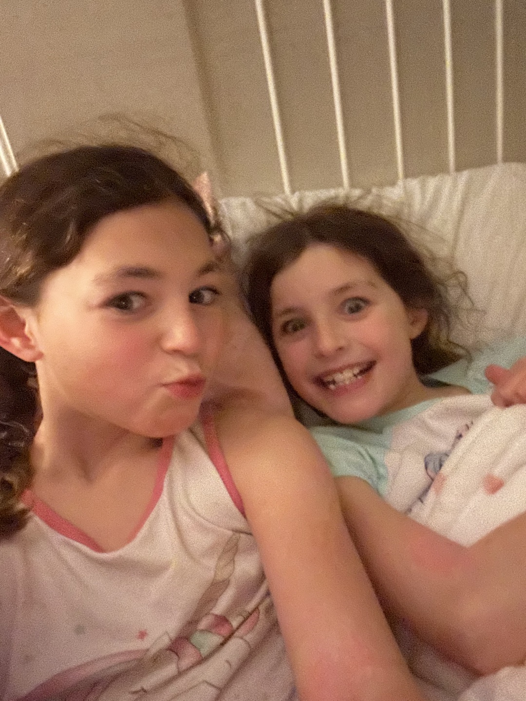 Abi’s last sleep over with Lily
