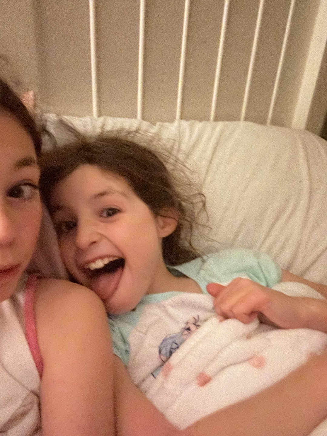 Abi’s last sleep over with Lily