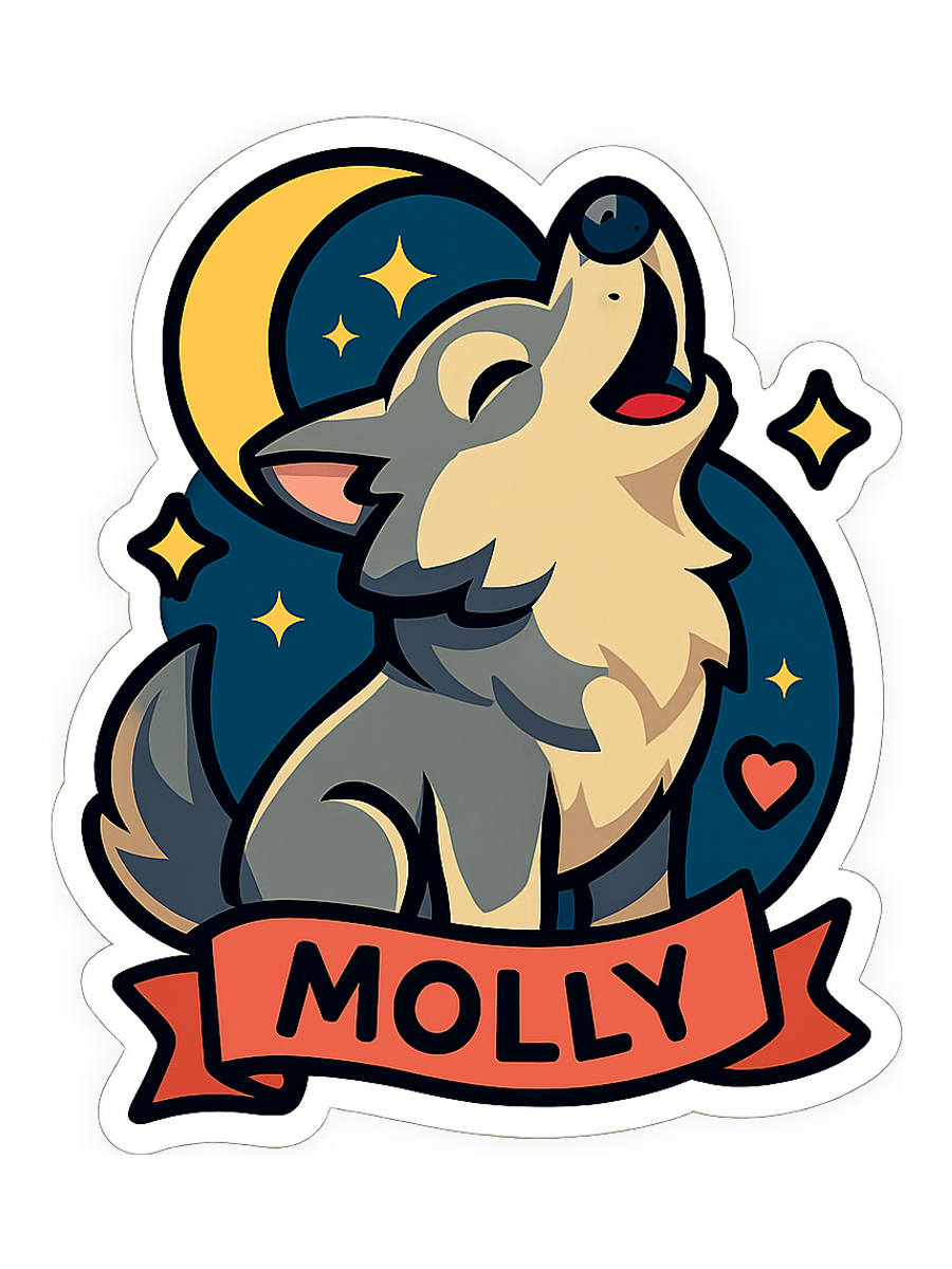 Molly sticker
