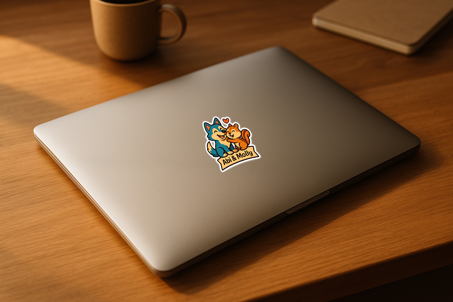 Abi & Molly sticker