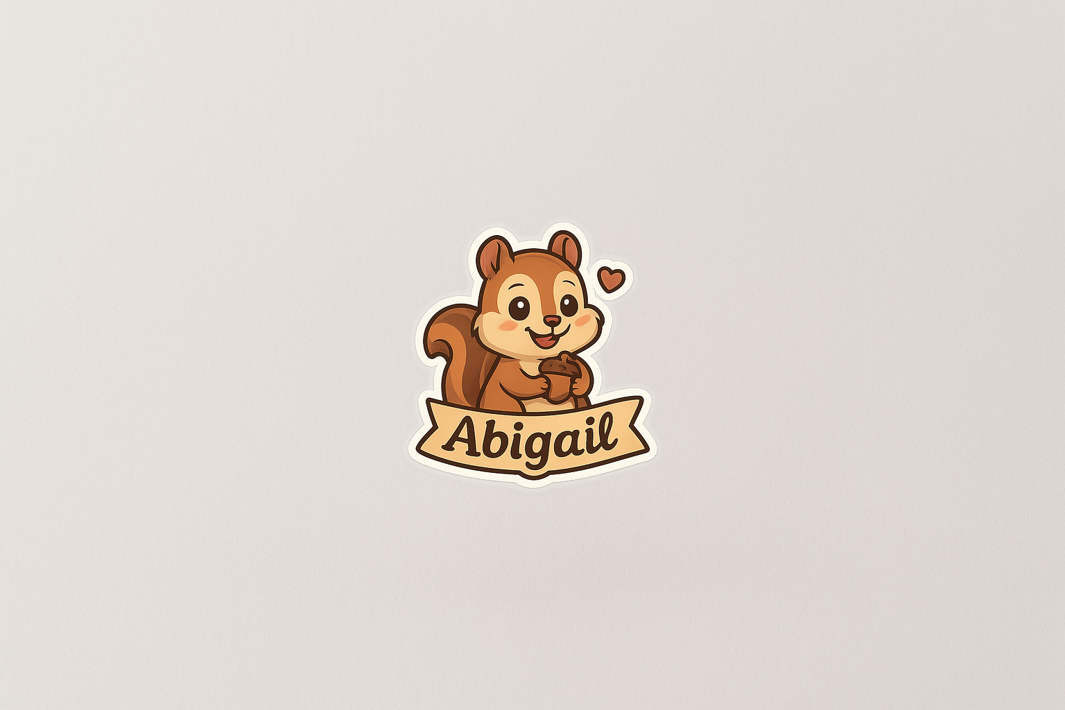 Abigail sticker